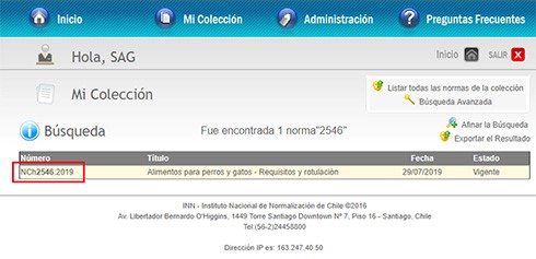 Acceso a la NCh 2546.Of2019 3